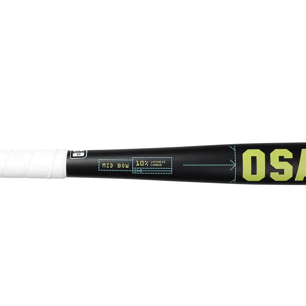 Osaka Mid Bow 10 hockeystick junior blue shadow lime