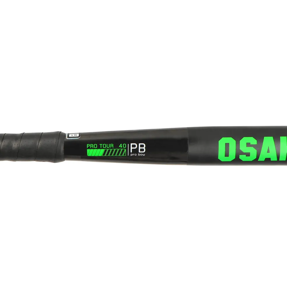 Osaka Pro Tour 40 2.0 Pro Bow hockeystick iconic black