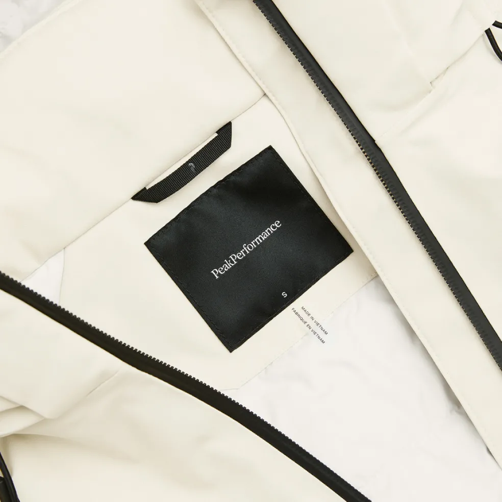 Peak Performance ANIMA softshell winterjas dames sand fog