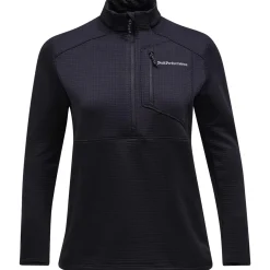 Peak Performance  Trail Polartec Half Zip skipully dames black