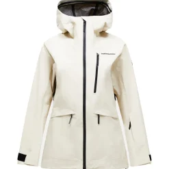 Peak Performance VERTEC softshell winterjas dames sand fog