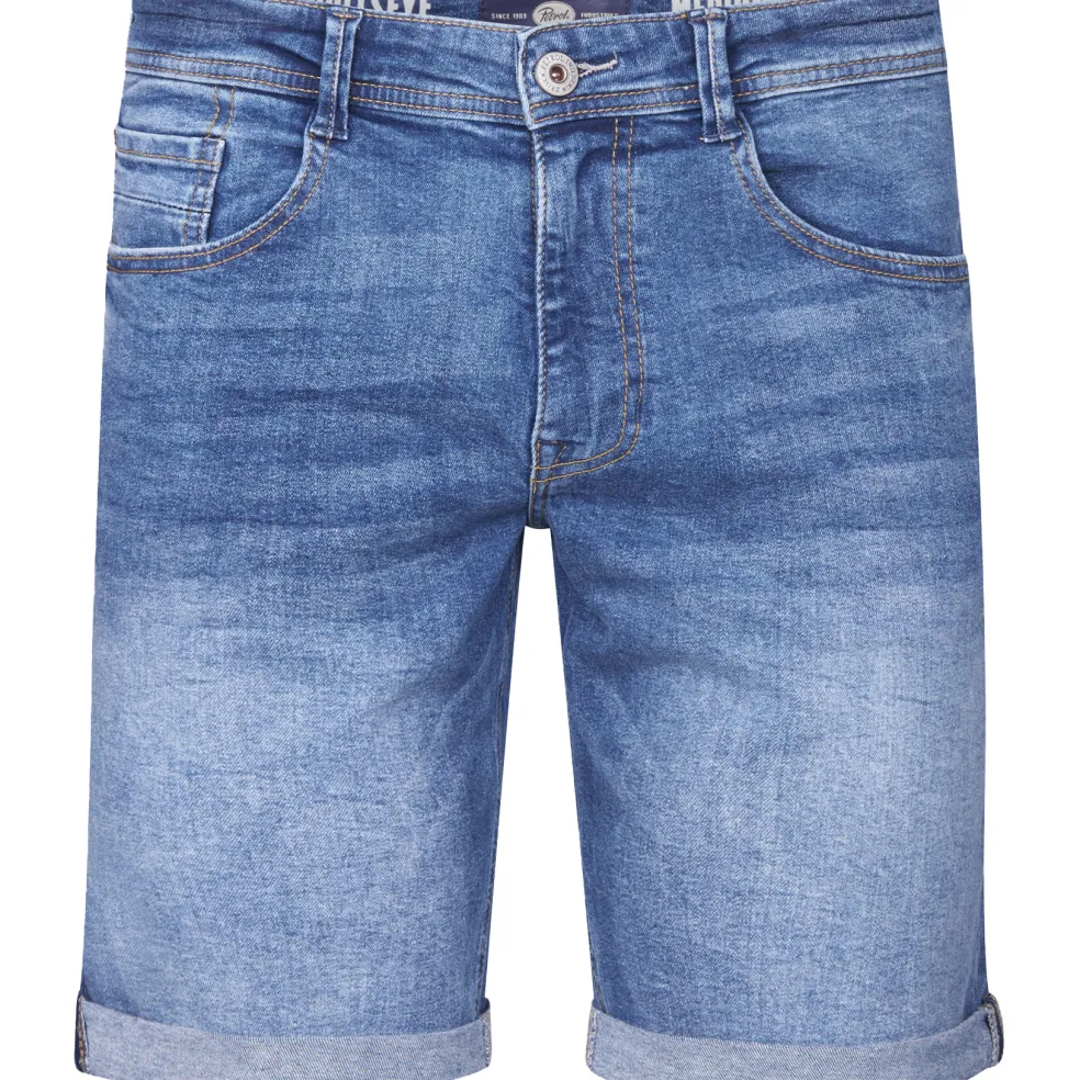 Petrol Industries Bullseye short heren vintage blue