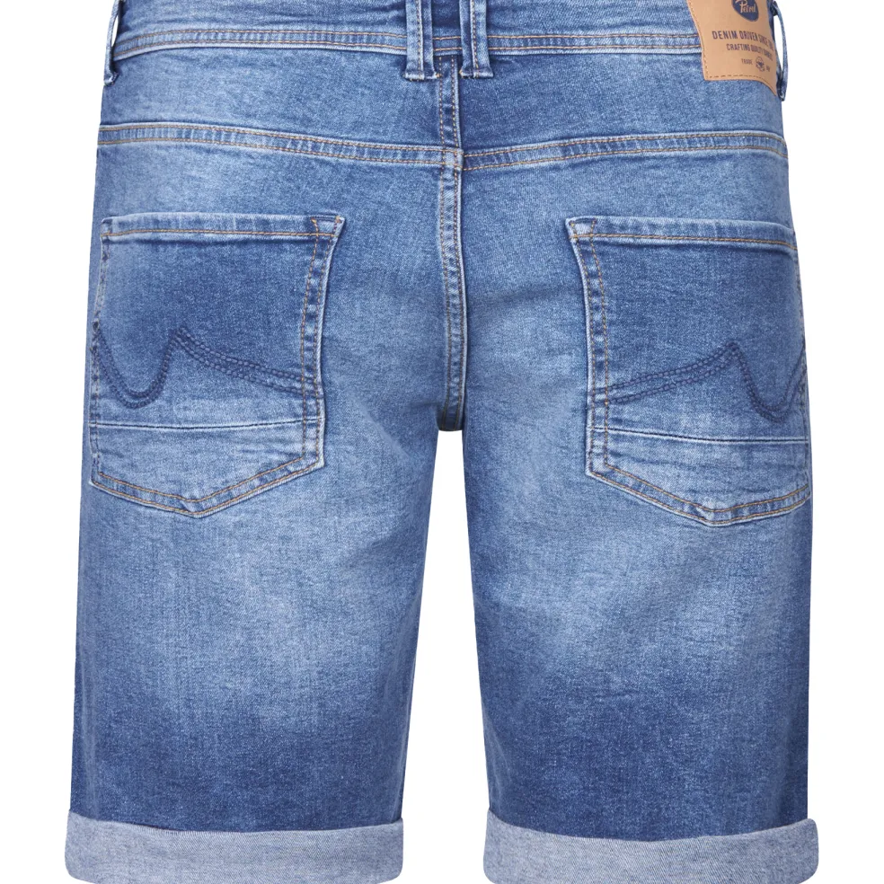 Petrol Industries Bullseye short heren vintage blue