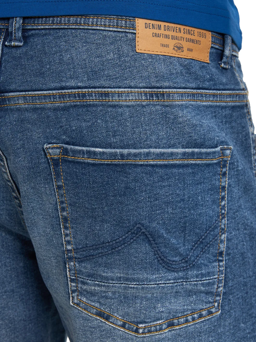 Petrol Industries Bullseye short heren vintage blue