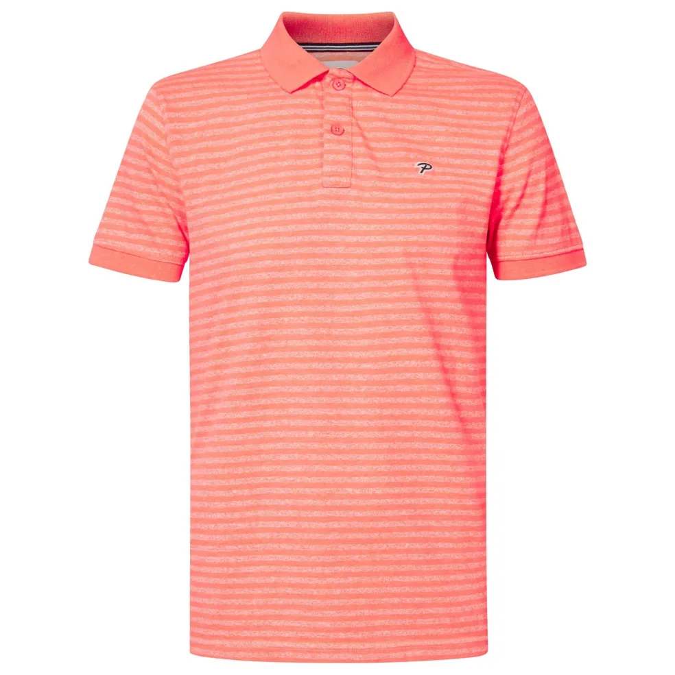 Petrol Industries Polo heren fiery coral