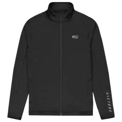 Picture Bake Grid vest heren black