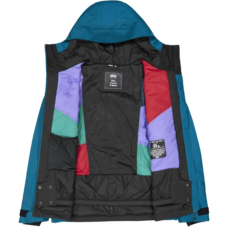 Picture NITRIC winterjas heren serenity blue