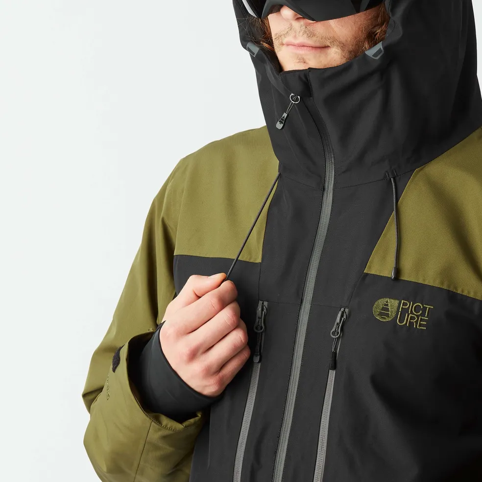 Picture OBJECT winterjas heren tobacco black