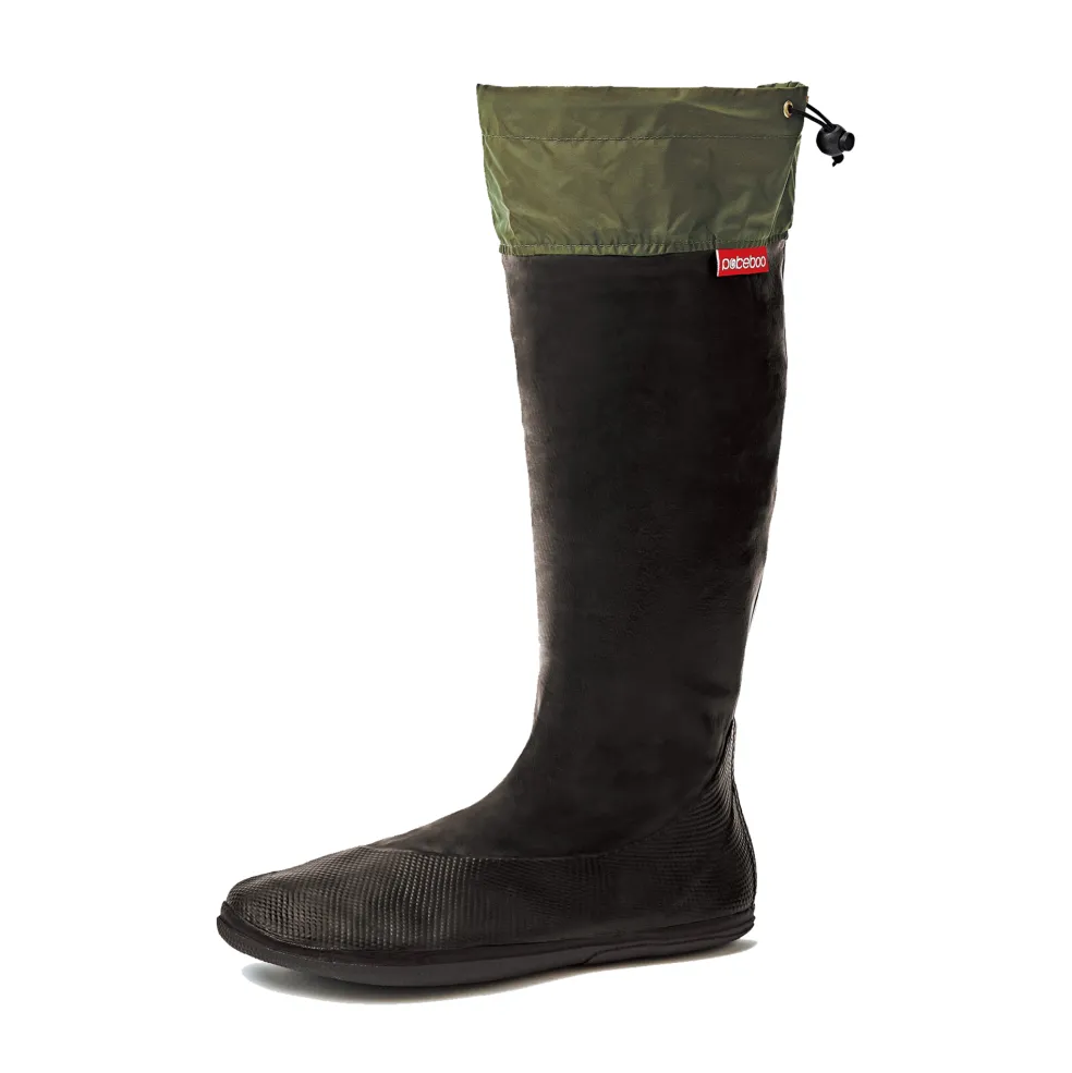 Pokeboo Opvouwbare regenlaarzen black green