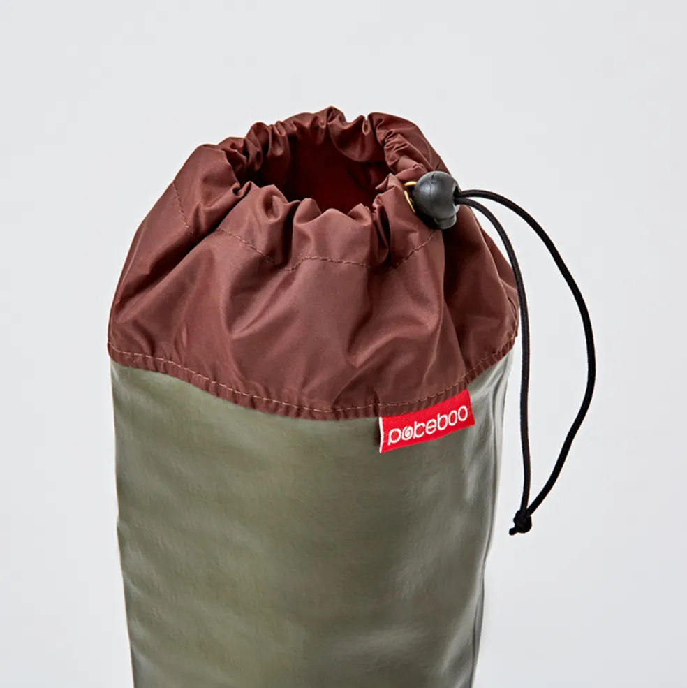 Pokeboo Opvouwbare regenlaarzen khaki