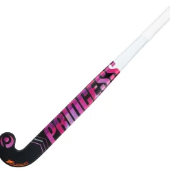 Princess Hockey  No Excuse Rise P1 Mid Bow hockeystick junior black pink