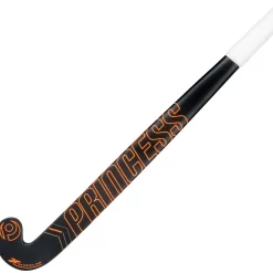 Princess Hockey  Premium 7 STAR SG9 Low Bow hockeystick black orange