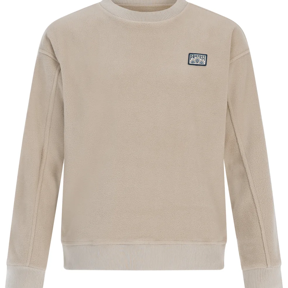 Protest Hawk sweater heren bamboo beige
