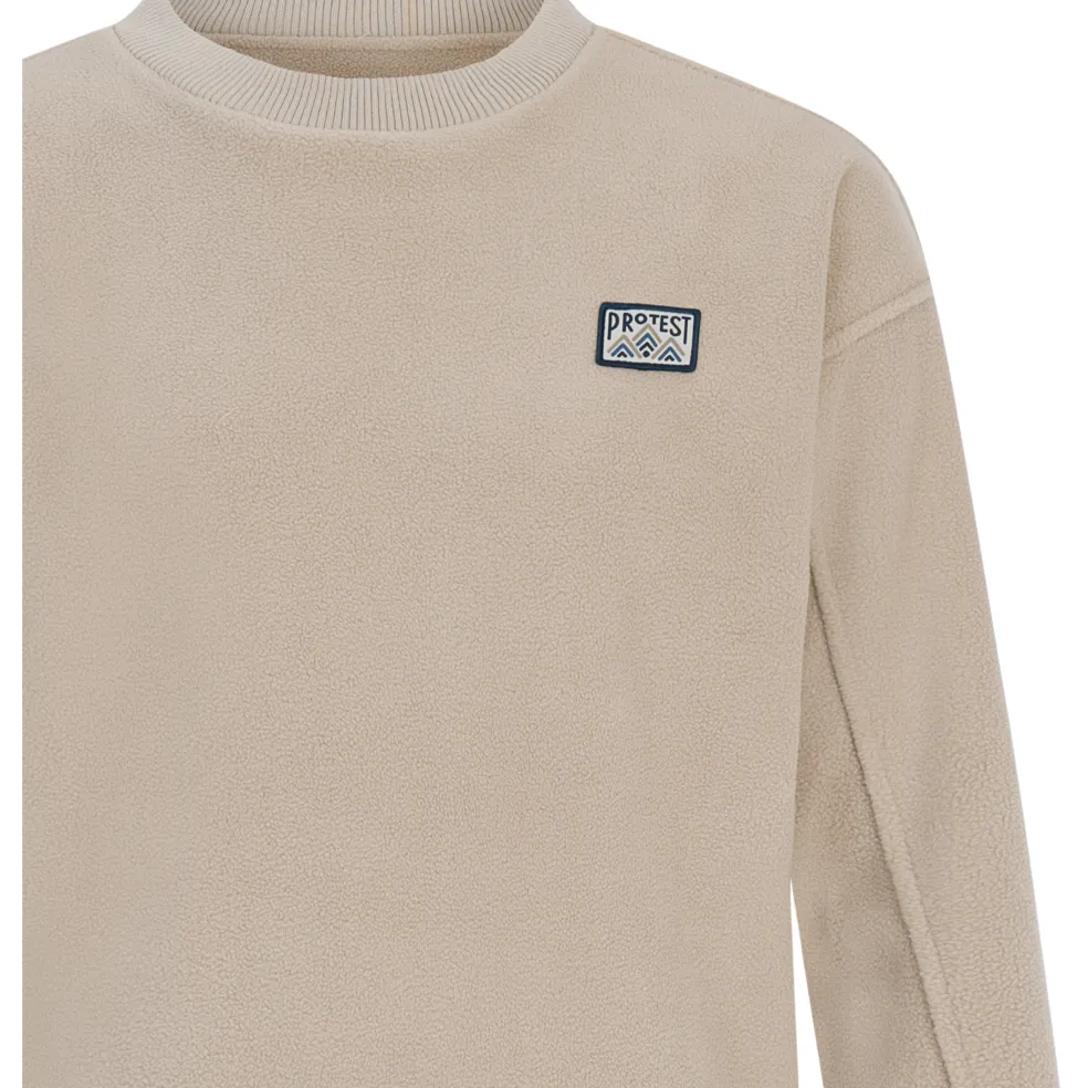 Protest Hawk sweater heren bamboo beige