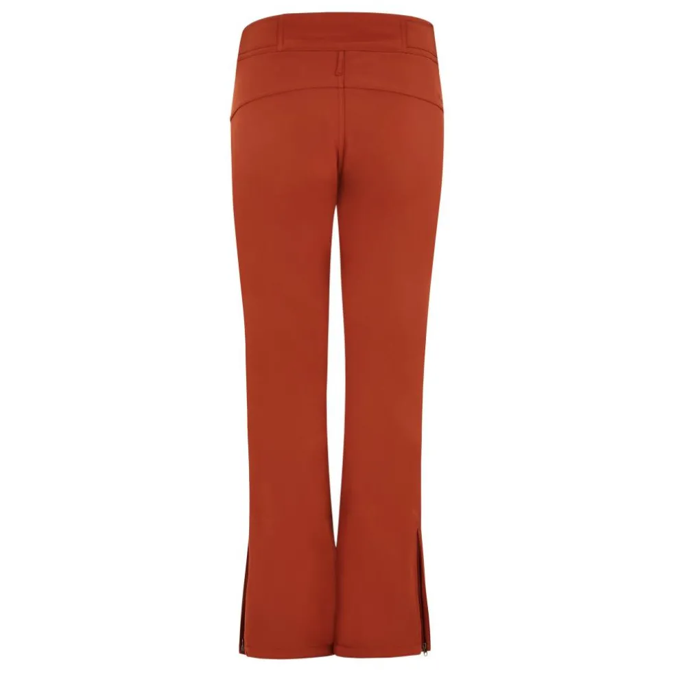 Protest Lole softshell skibroek dames uluru rust