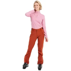 Protest Lole softshell skibroek dames uluru rust