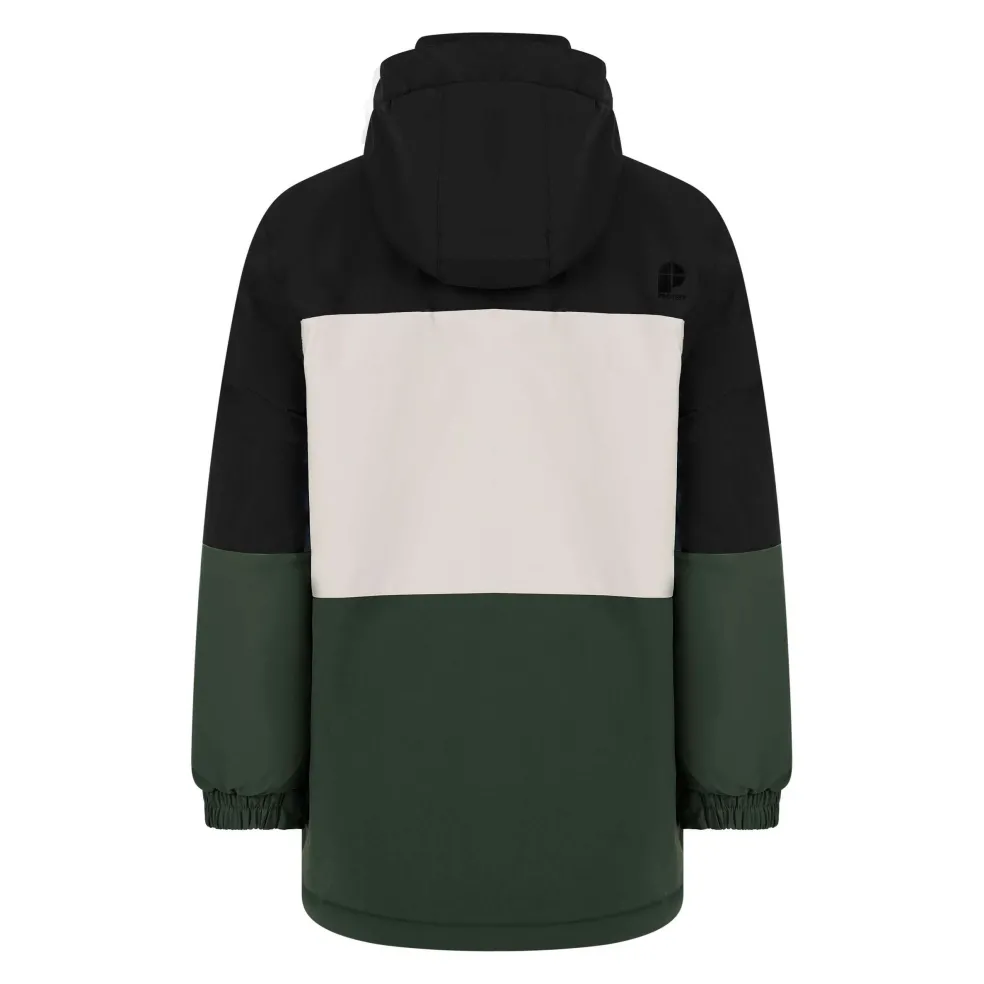 Protest Trax winterjas junior kale green