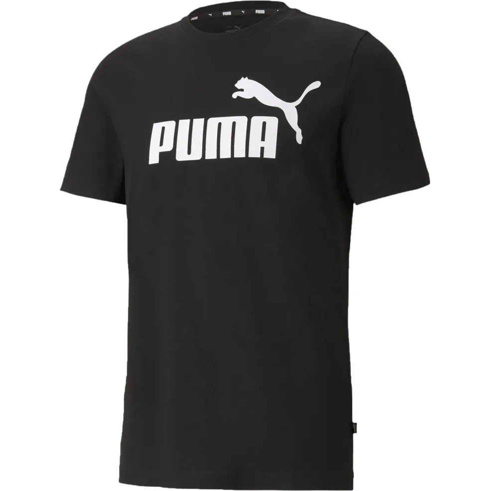 Puma Essentials Logo shirt heren Puma black