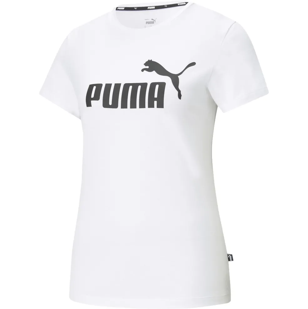 Puma Essentials Logo shirt dames Puma white