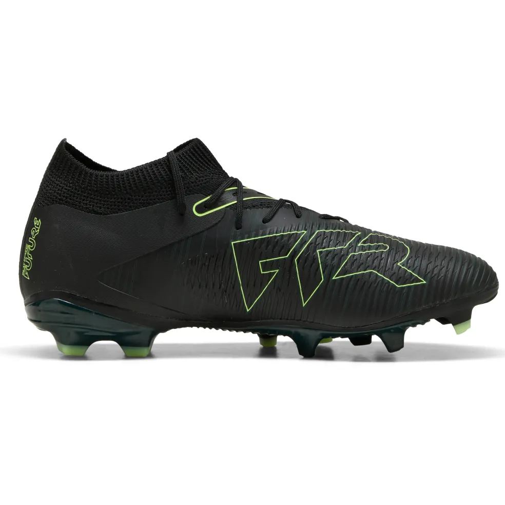Puma Future 8 Match FG - AG voetbalschoenen PUMA black fizzy light green terrain