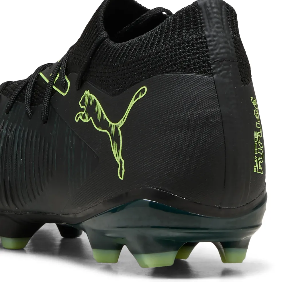 Puma Future 8 Match FG - AG voetbalschoenen PUMA black fizzy light green terrain