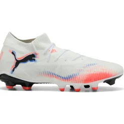 Puma Future 8 Match FG - AG voetbalschoenen PUMA white PUMA black glowing red