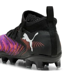 Puma FUTURE 8 MATCH FG AG voetbalschoenen junior PUMA black PUMA white glowing red