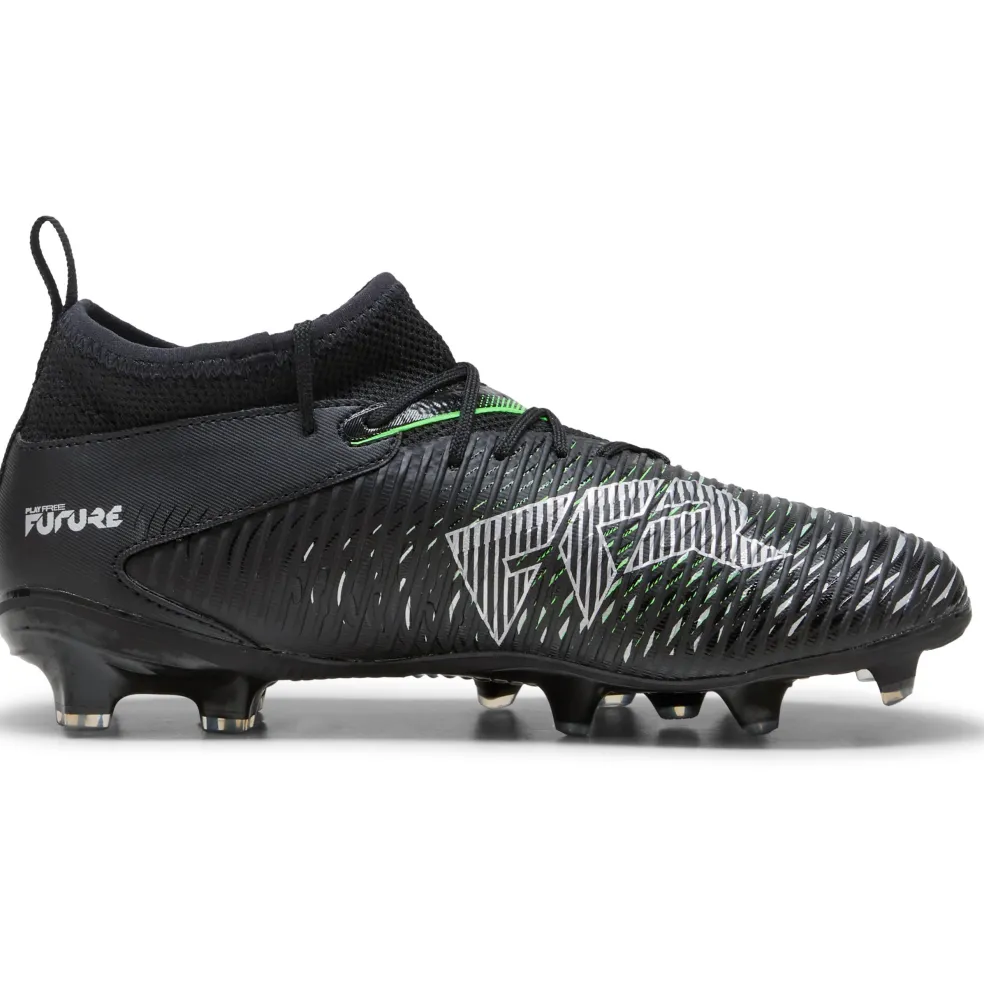 Puma FUTURE 8 MATCH FG AG voetbalschoenen junior PUMA black cool light grey fluo green