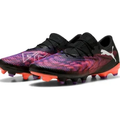 Puma FUTURE 8 MATCH Low FG AG voetbalschoenen heren PUMA black PUMA white glowing red