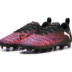 Puma FUTURE 8 PLAY FG AG voetbalschoenen junior PUMA black PUMA white glowing red