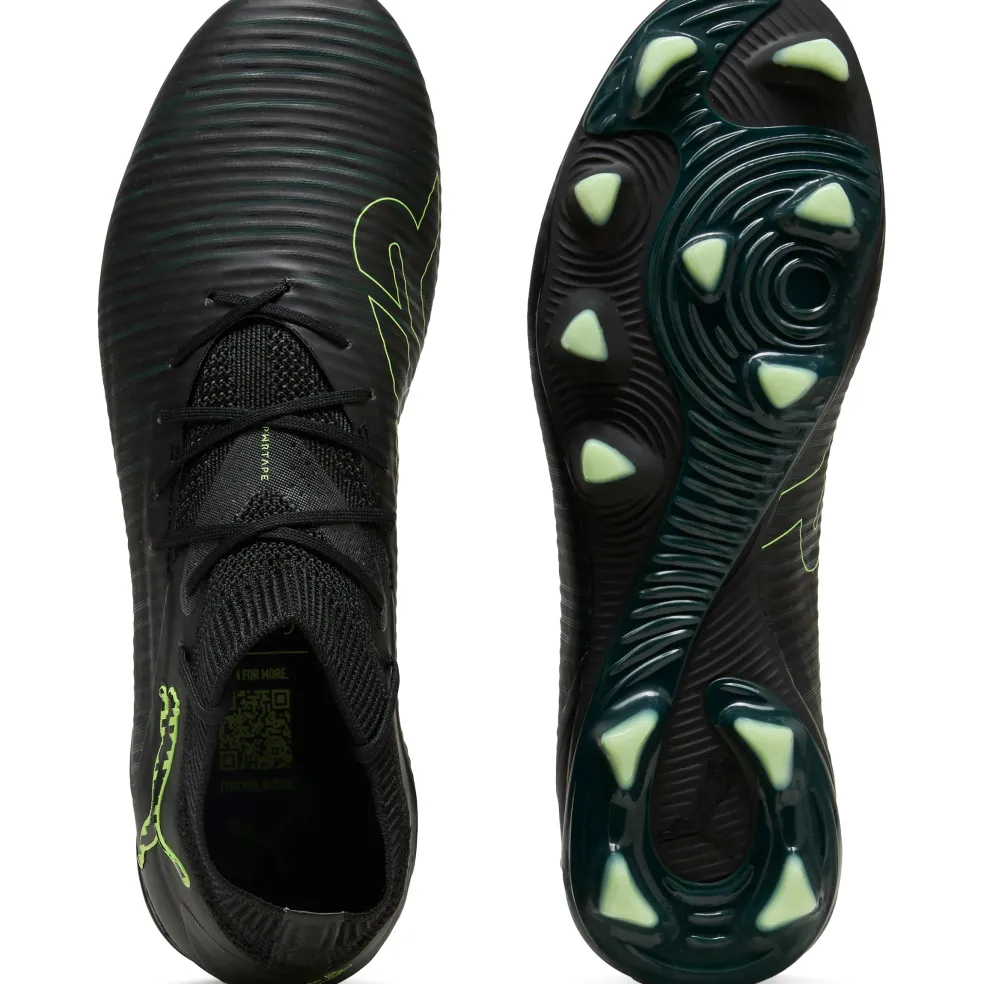 Puma Future 8 Pro FG - AG voetbalschoenen PUMA black fizzy light green terrain