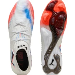 Puma Future 8 Ultimate FG voetbalschoenen PUMA white PUMA black glowing red