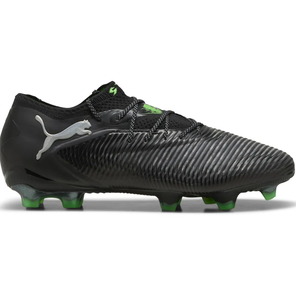 Puma FUTURE 8 ULTIMATE Low FG voetbalschoenen heren PUMA black cool light grey fluo green