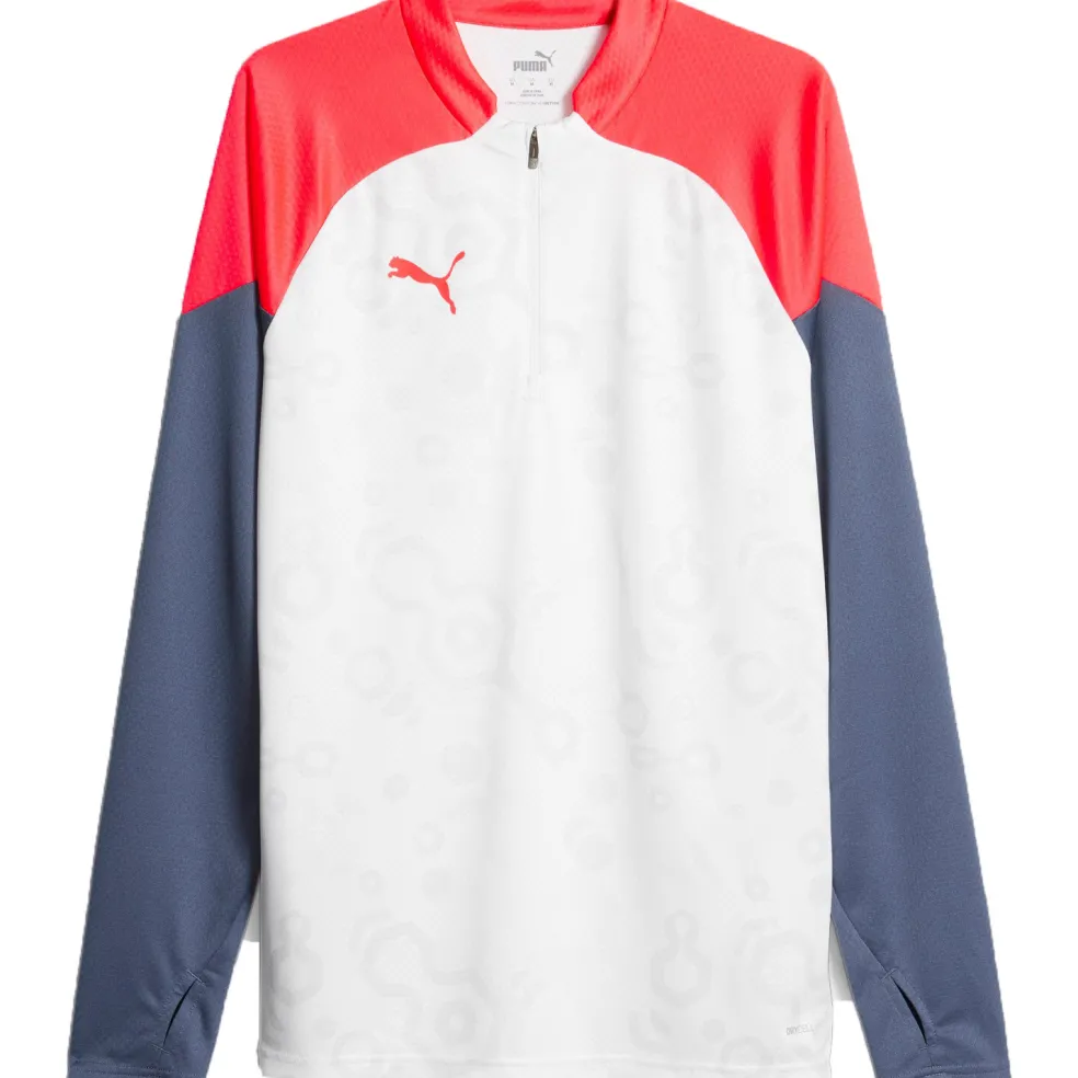 Puma IndividualCUP trainingsshirt heren Puma white fire orchid