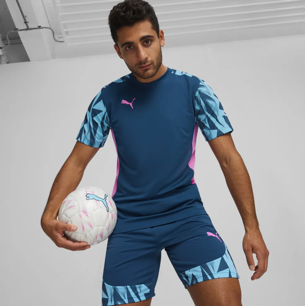 Puma IndividualFinal Jersey voetbalshirt heren ocean tropic bright aqua