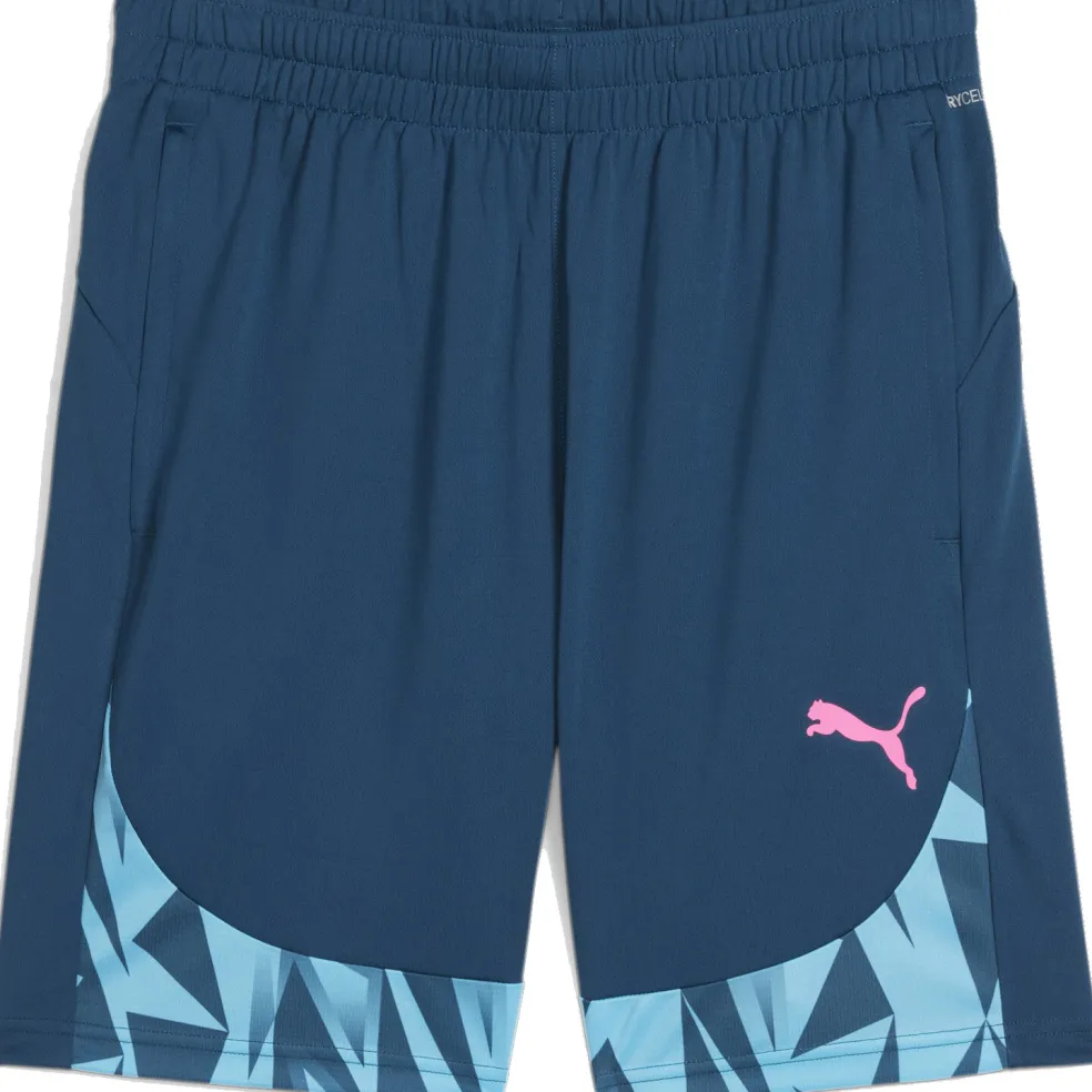 Puma IndividualFINAL voetbalbroekje heren ocean tropic bright aqua