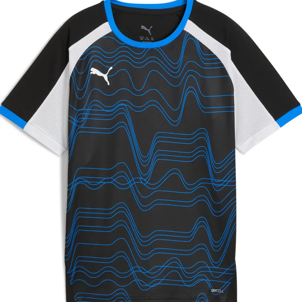 Puma IndividualLIGA voetbalshirt junior PUMA black PUMA white ultra blue