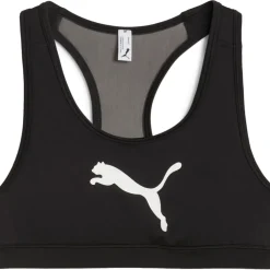 Puma 4KEEPS sport bh dames puma black big white cat