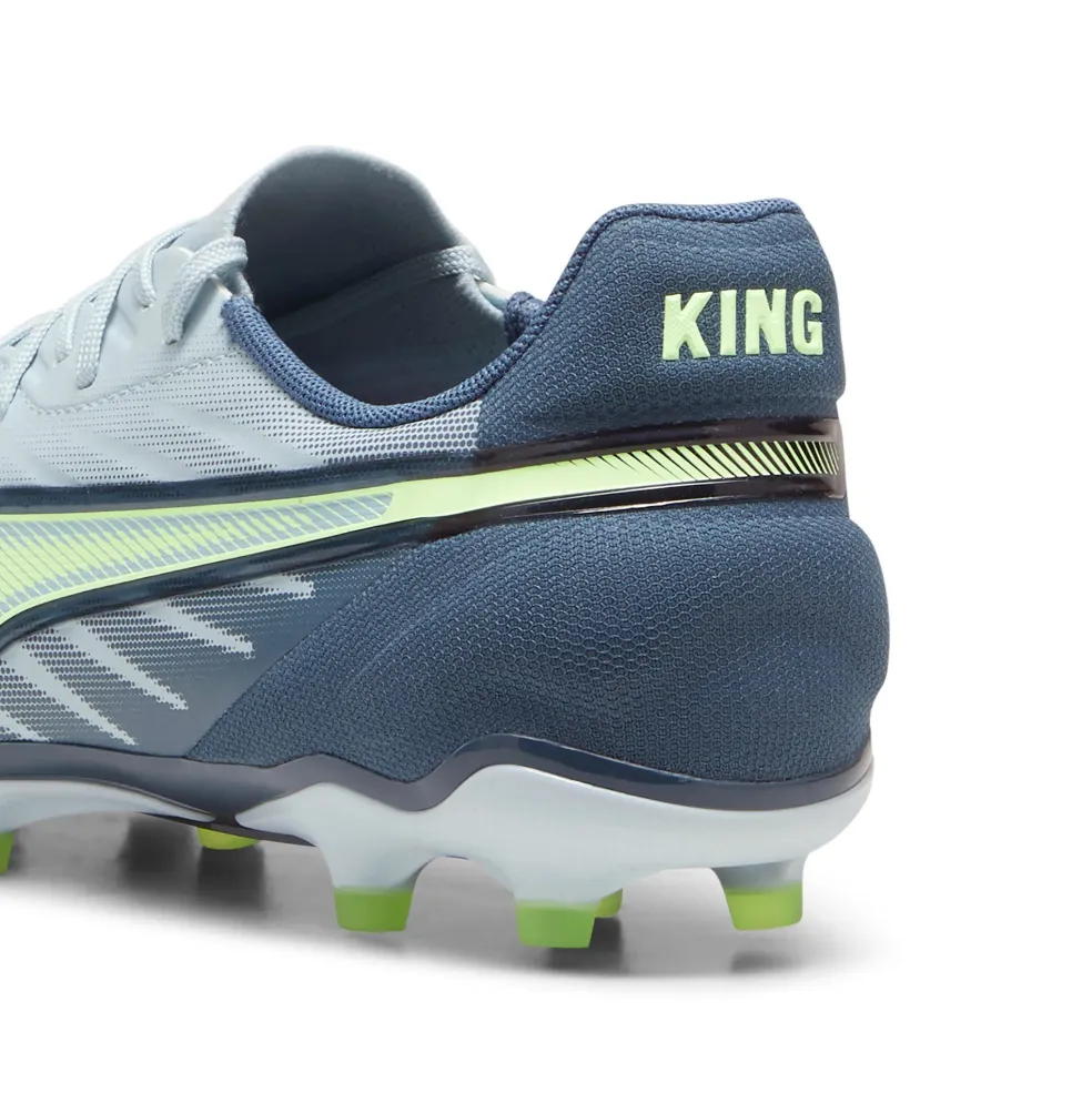 Puma KING MATCH FG AG voetbalschoenen heren frosted dew fizzy apple grey skies