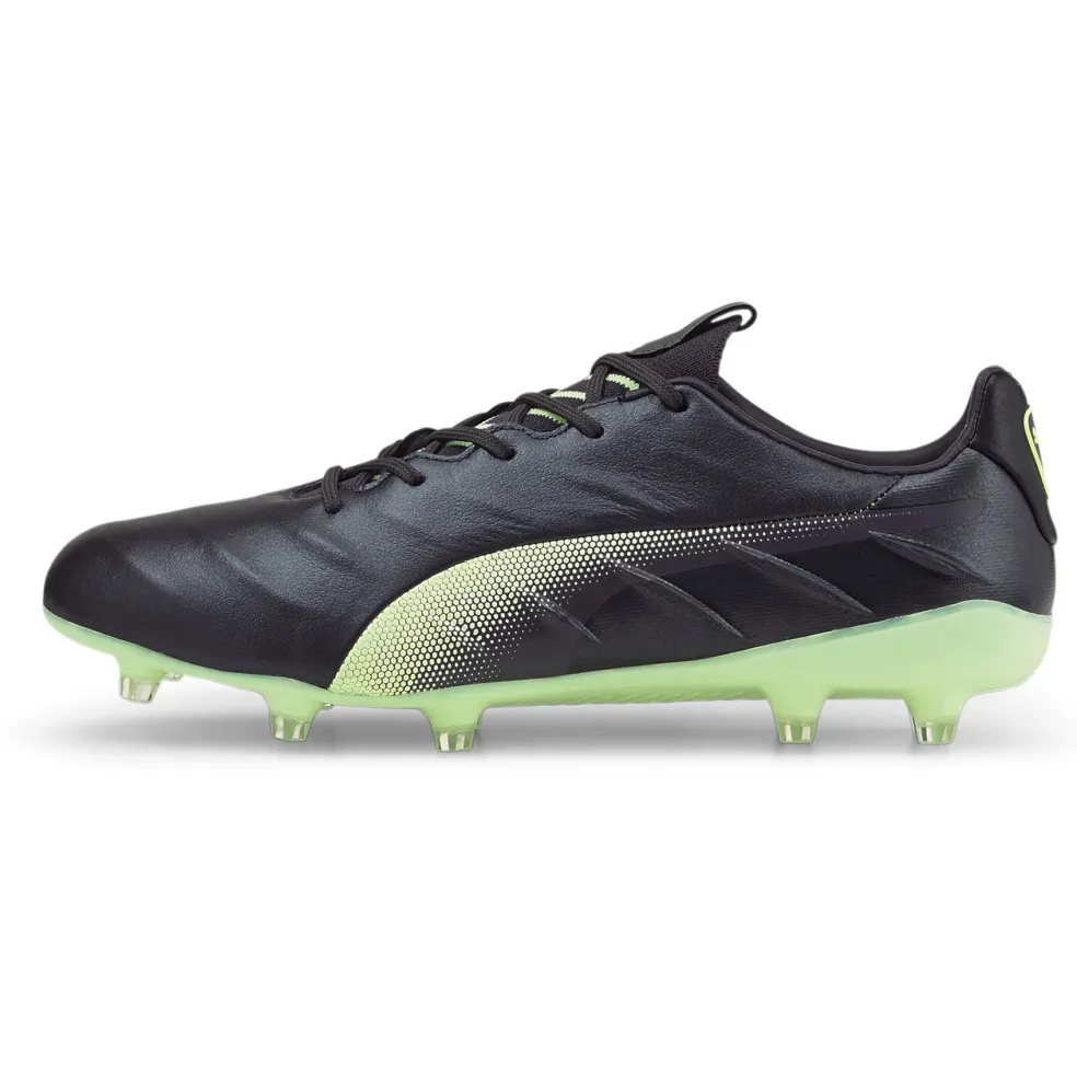 Puma King Platinum 21 FG AG voetbalschoenen heren asphalt fizzy light periscope