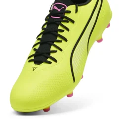 Puma KING PRO FG AG voetbalschoenen heren electric lime puma black poison pink