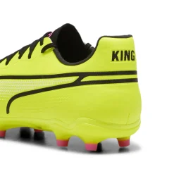 Puma KING PRO FG AG voetbalschoenen heren electric lime puma black poison pink