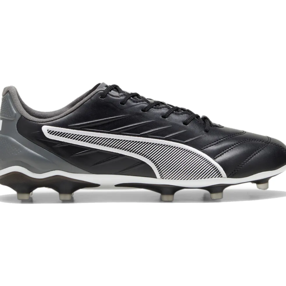 Puma KING PRO FG AG voetbalschoenen PUMA black PUMA white cool dark grey