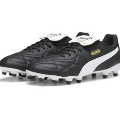Puma KING TOP FG AG voetbalschoenen heren PUMA black PUMA white PUMA gold
