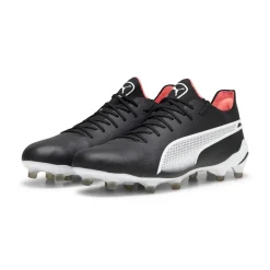 Puma King Ultimate FG AG voetbalschoenen heren PUMA black PUMA white fire orchid