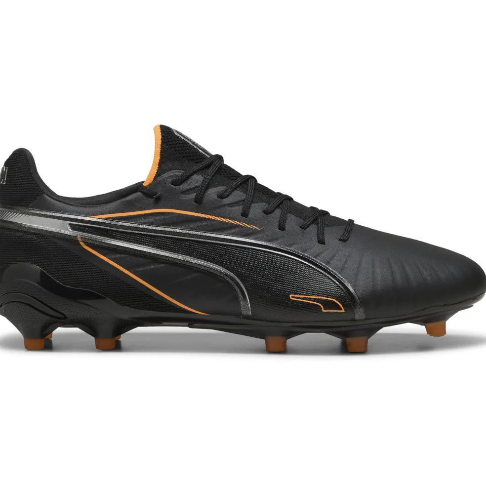 Puma KING ULTIMATE FG AG voetbalschoenen heren PUMA black heat fire PUMA silver