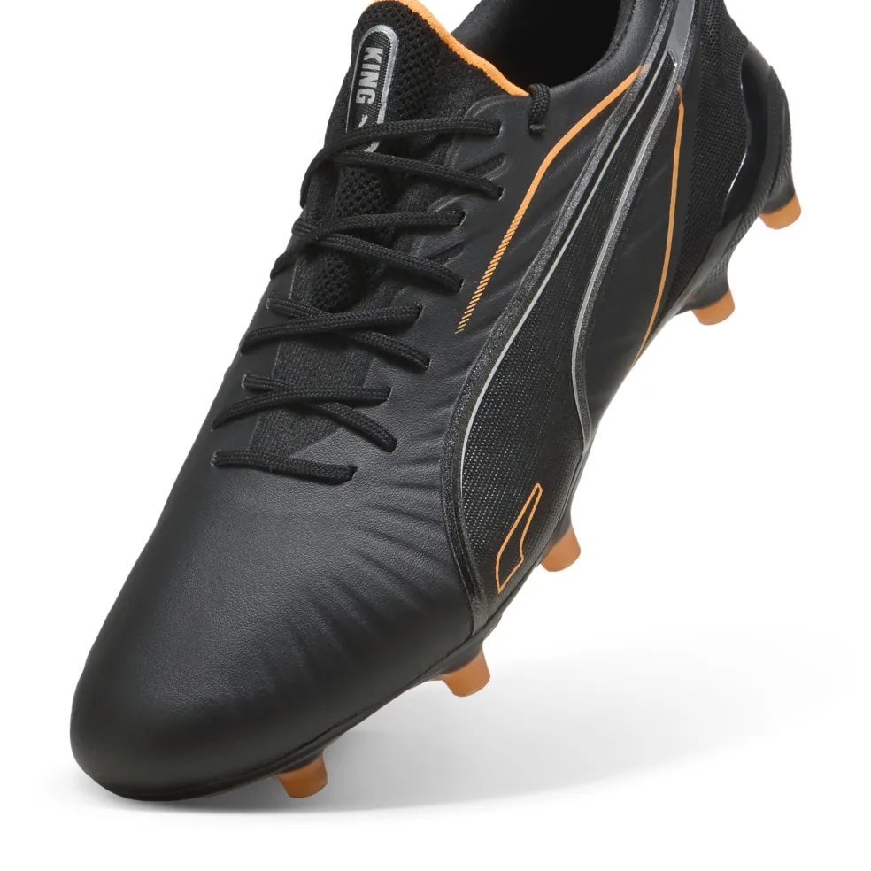 Puma KING ULTIMATE FG AG voetbalschoenen heren PUMA black heat fire PUMA silver
