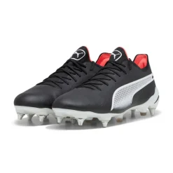 Puma King Ultimate MxSG voetbalschoenen heren  PUMA black PUMA white fire orchid