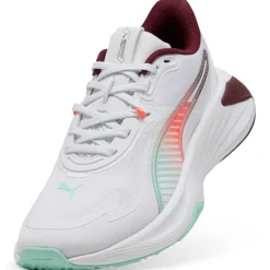 Puma PWR Hybrid fitness schoenen dames puma white ruby shimmer mint melt glowing red