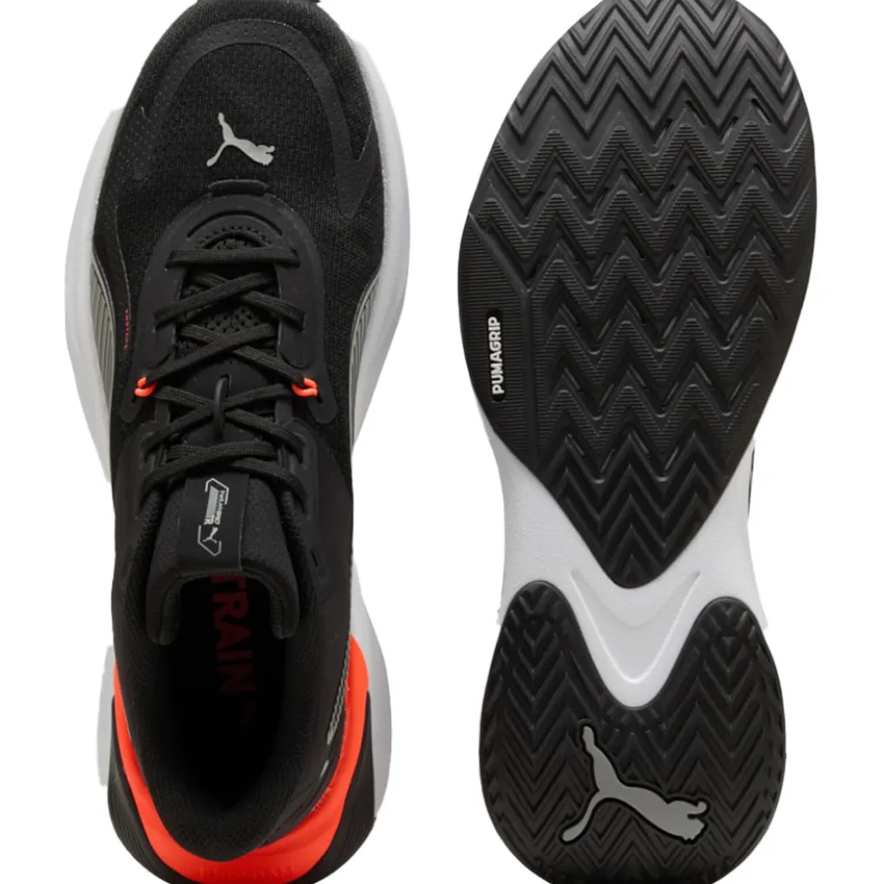 Puma PWR Hybride fitness schoenen heren puma black puma white glowing red gray echo